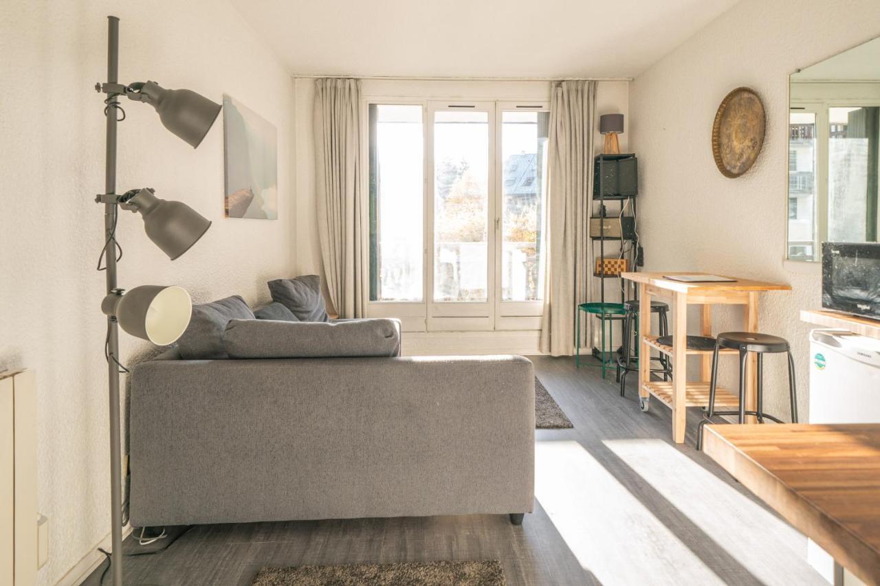 Chamonix Sud Studio With Mont Blanc Views Exterior foto