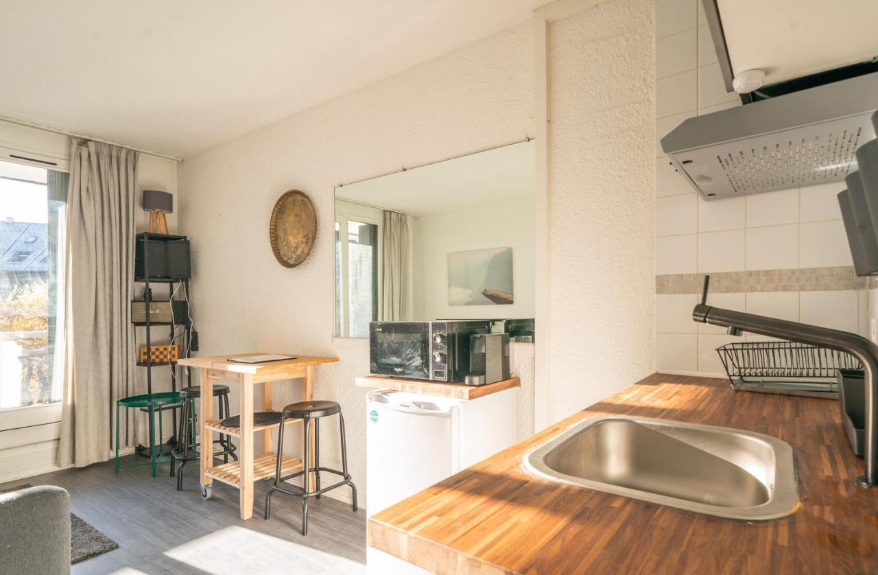 Chamonix Sud Studio With Mont Blanc Views Exterior foto